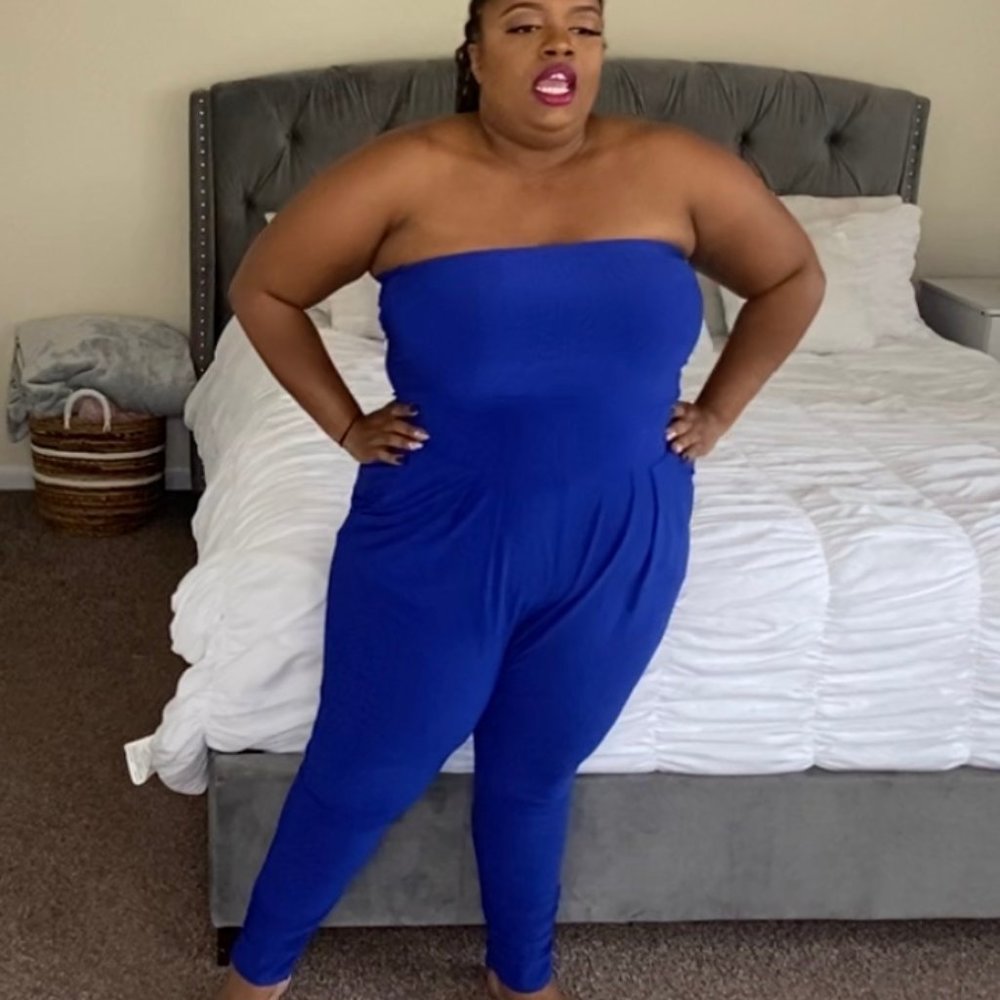 Blue Jumpsuit